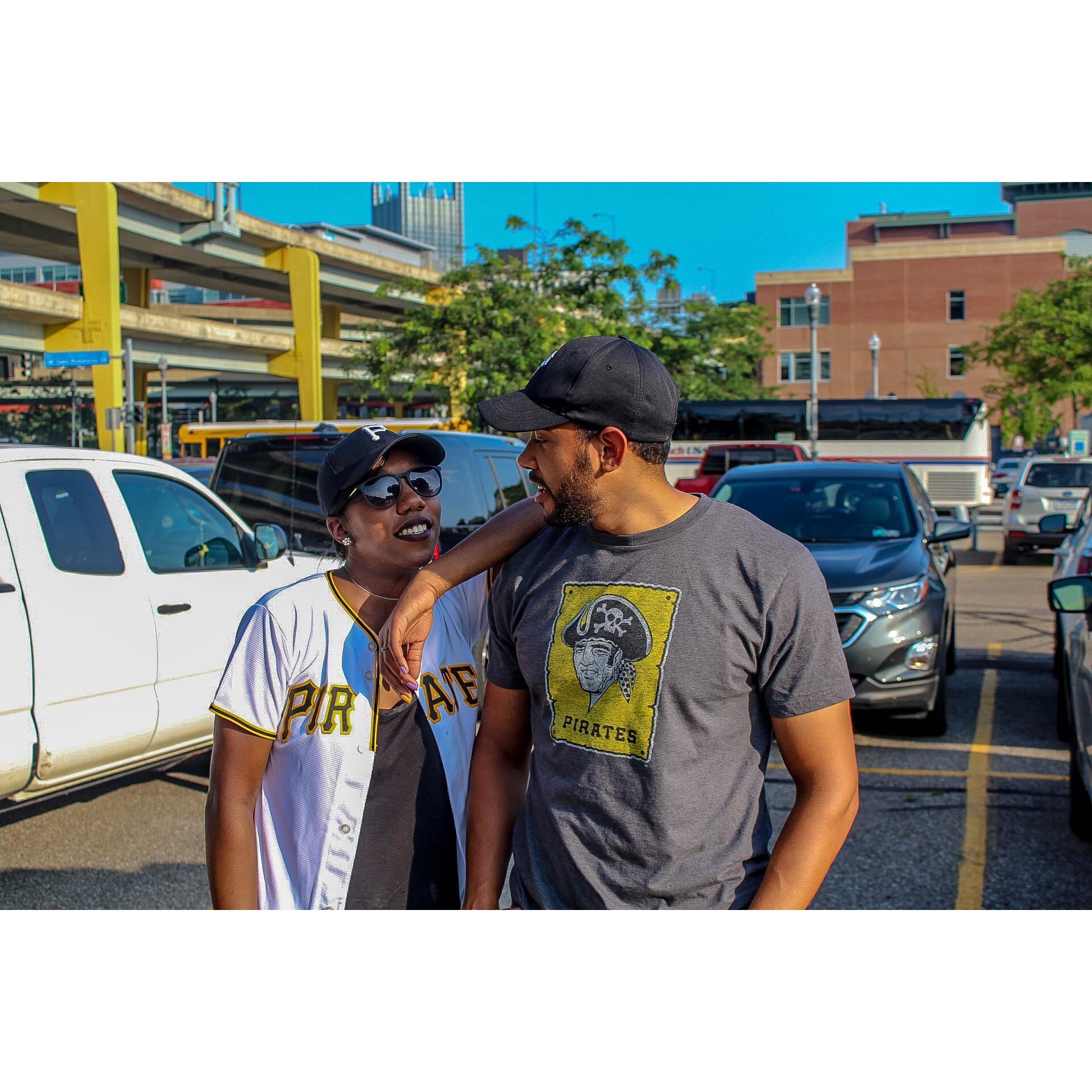 that time we tailgated before a Pirates game. Had to look the part.