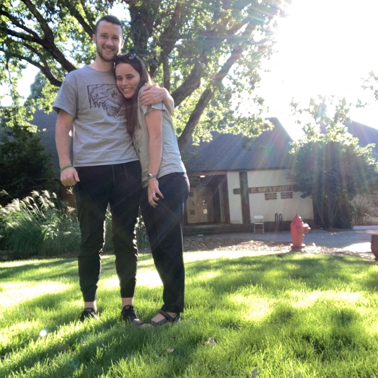08-28-22: Zac said I love you first, which was rude, cause I wanted to say it first, but I guess I can forgive him for that. Also, we accidentally had twinning outfits.