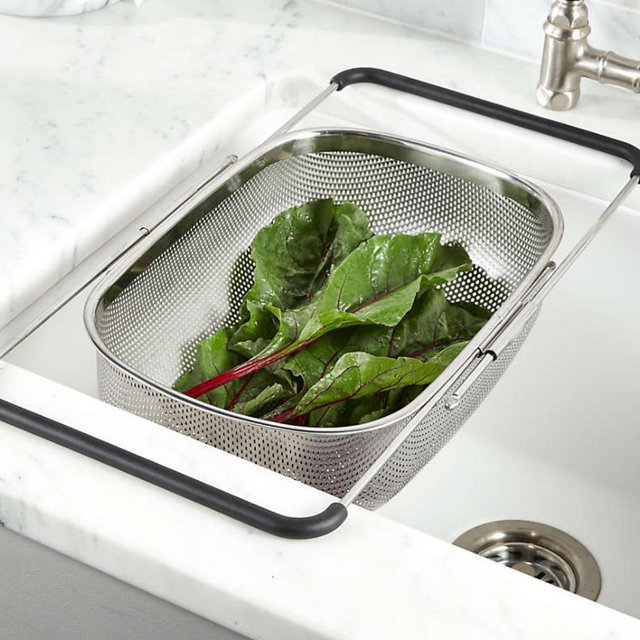 Over-The-Sink Mesh Colander