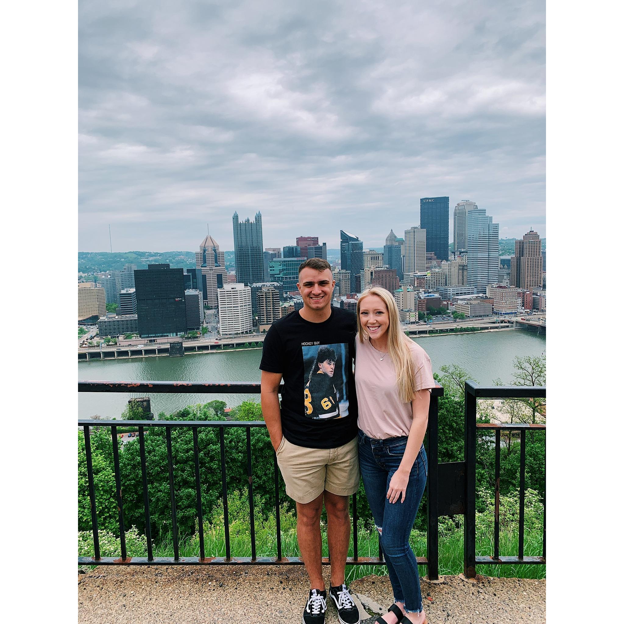 Leah’s first trip to Pittsburgh