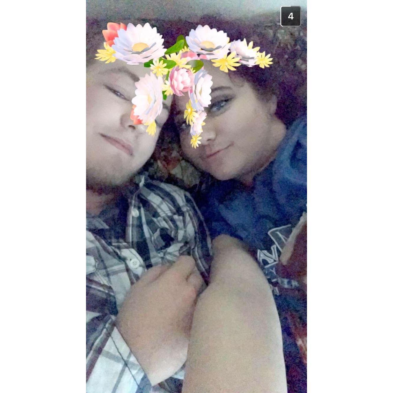 Our first picture together