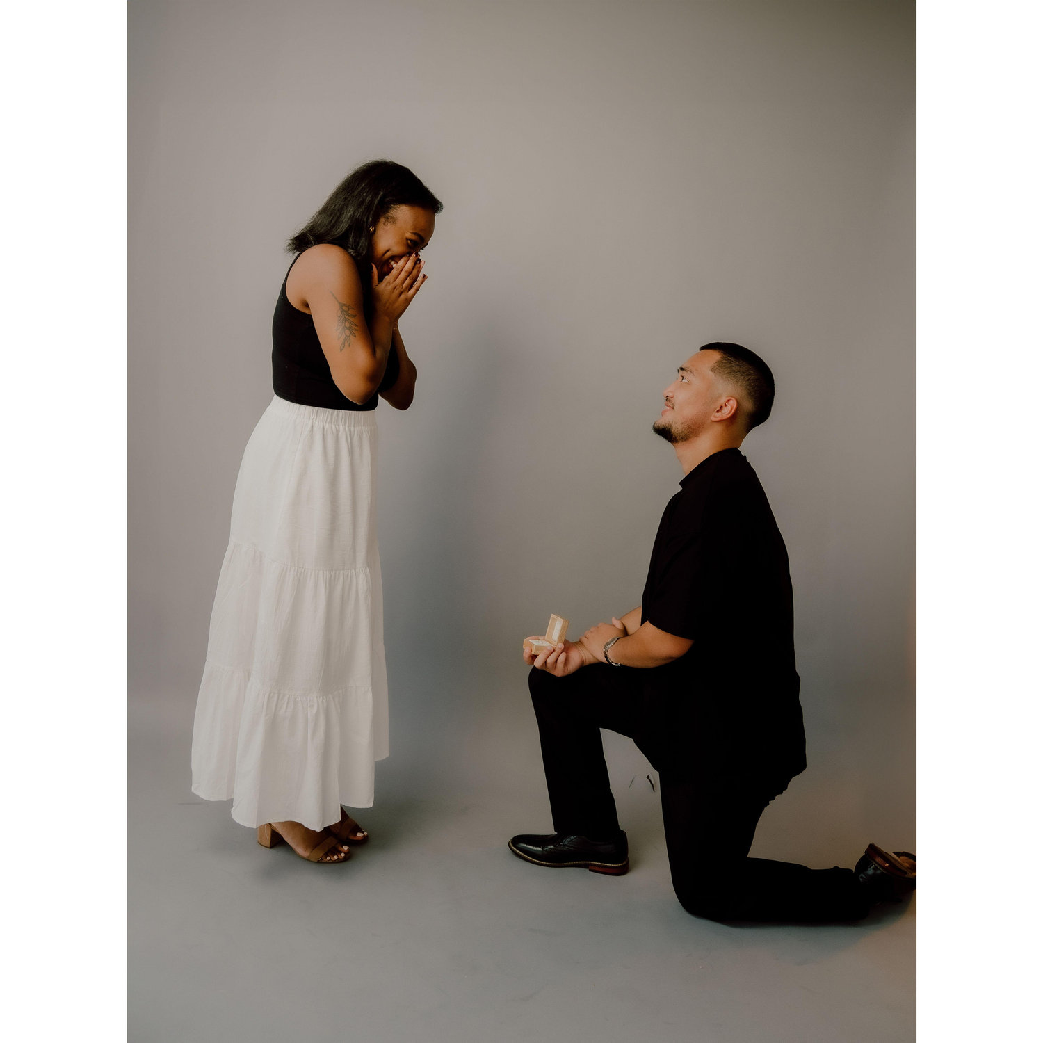 She said "yes"!