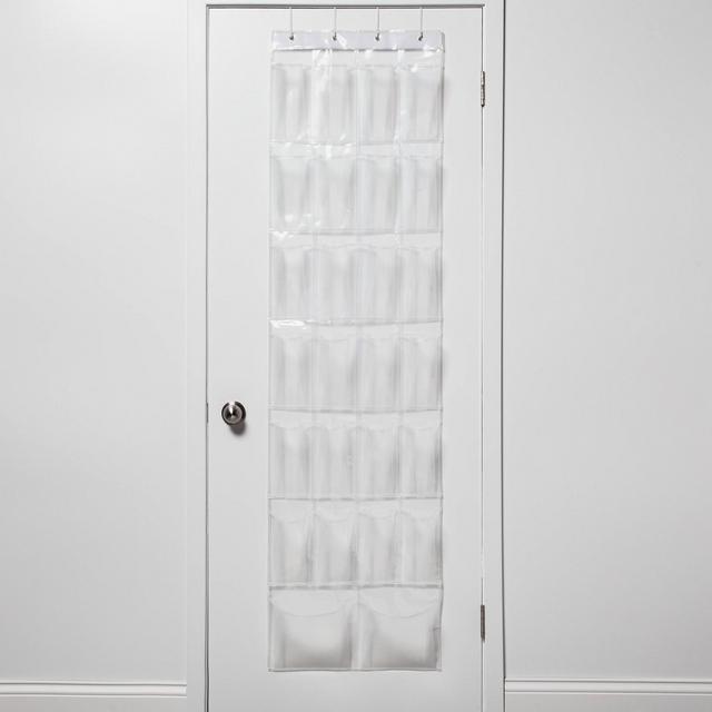 Over-the-Door Shoe Organizer Clear - Room Essentials™