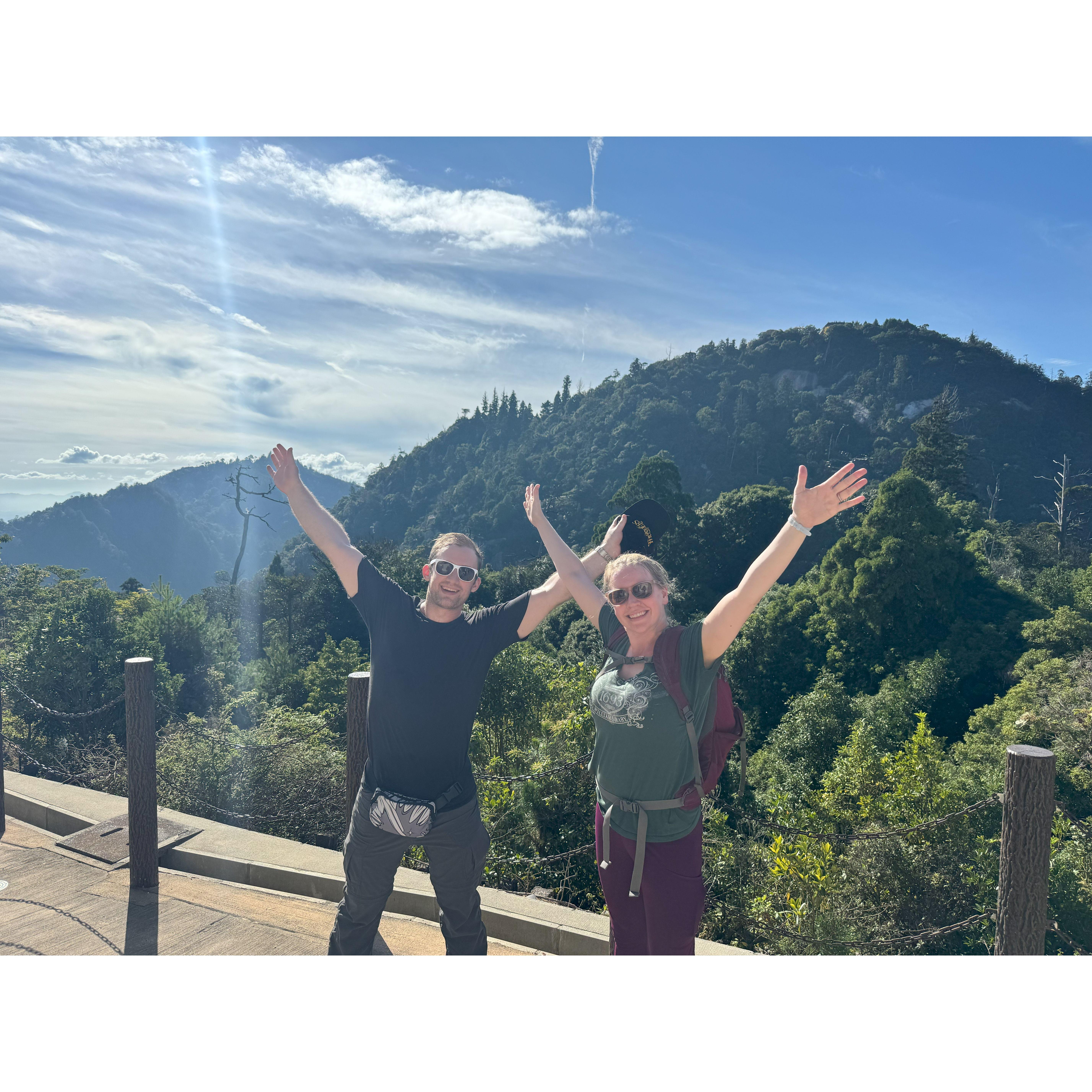 Conquering Mt. Misen in Miyajima
