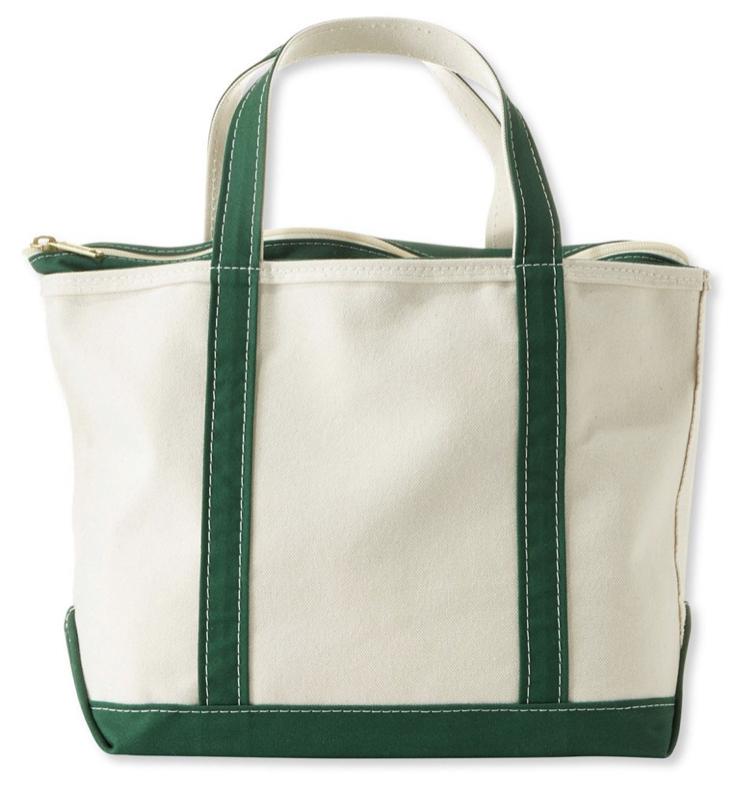LL Bean Monogrammed Tote