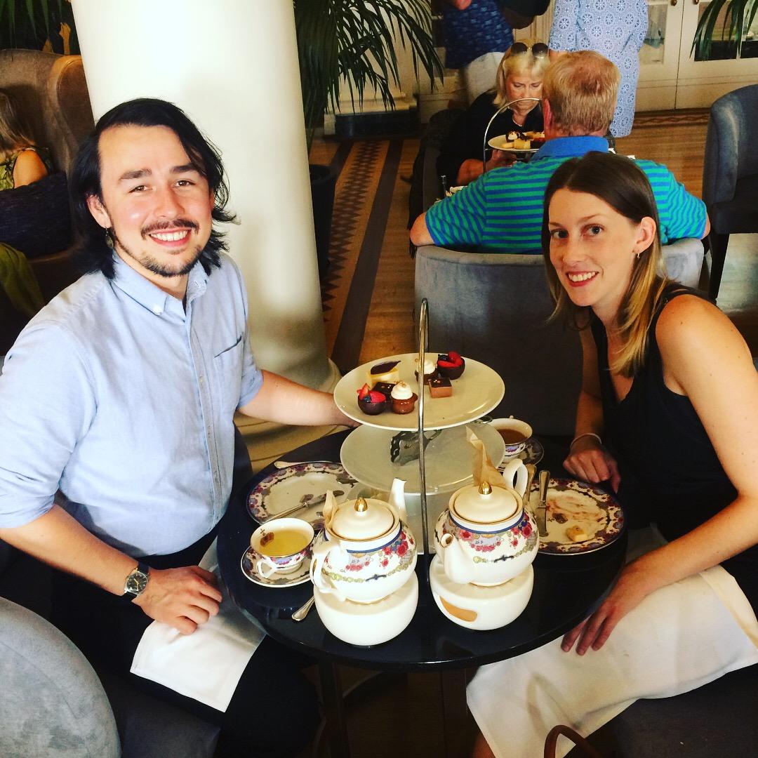 Tea time with the Queen in Victoria!