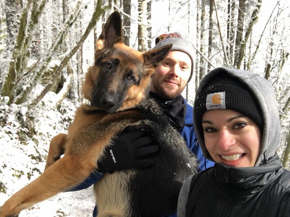 Hiking with Remy