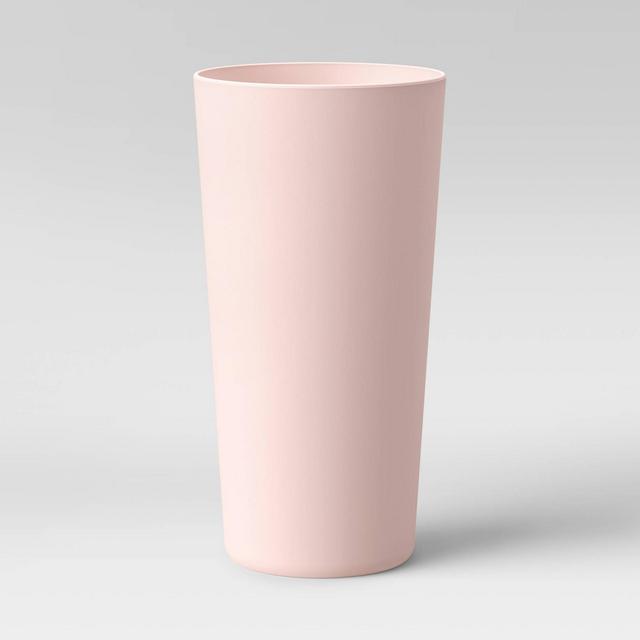 26oz Plastic Tall Tumbler Pink - Room Essentials™
