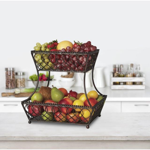 Loop and Lattice Fruit Basket