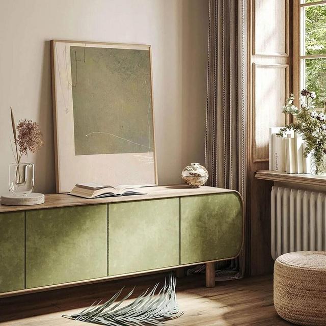 Green Minimalist Wall Art