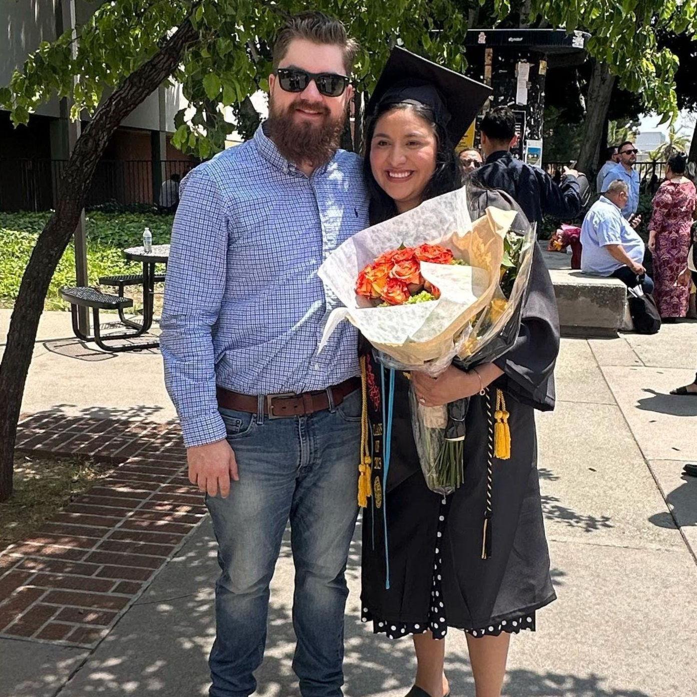 My graduation from CSULA