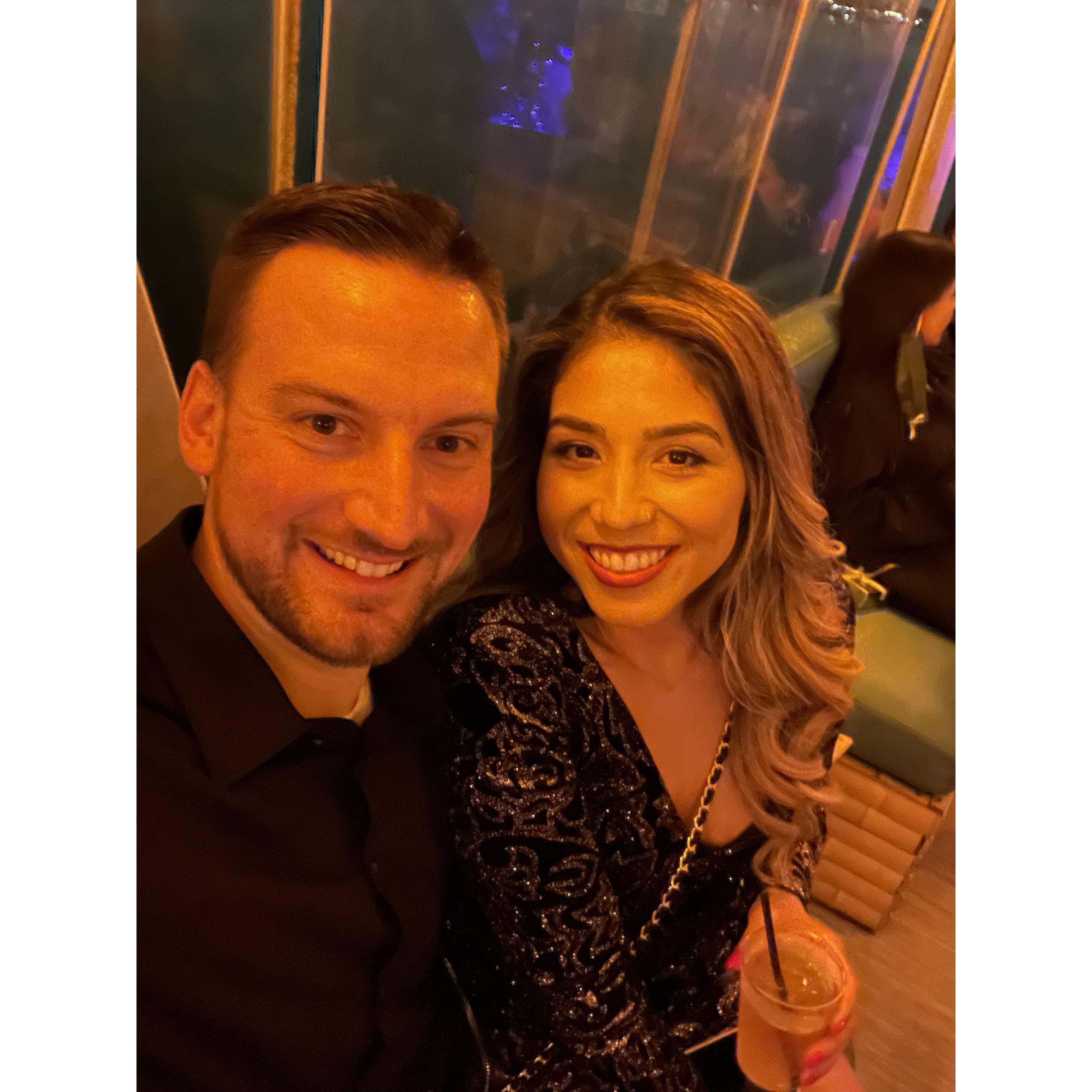 May 2021 - Our first photo together!