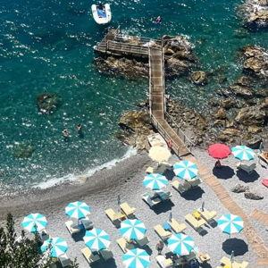 Honeymoon Activity: Private Beach Club with Sunbed, Umbrella, and Prosecco