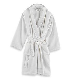 Wamsutta® Unisex Terry Bathrobe in White