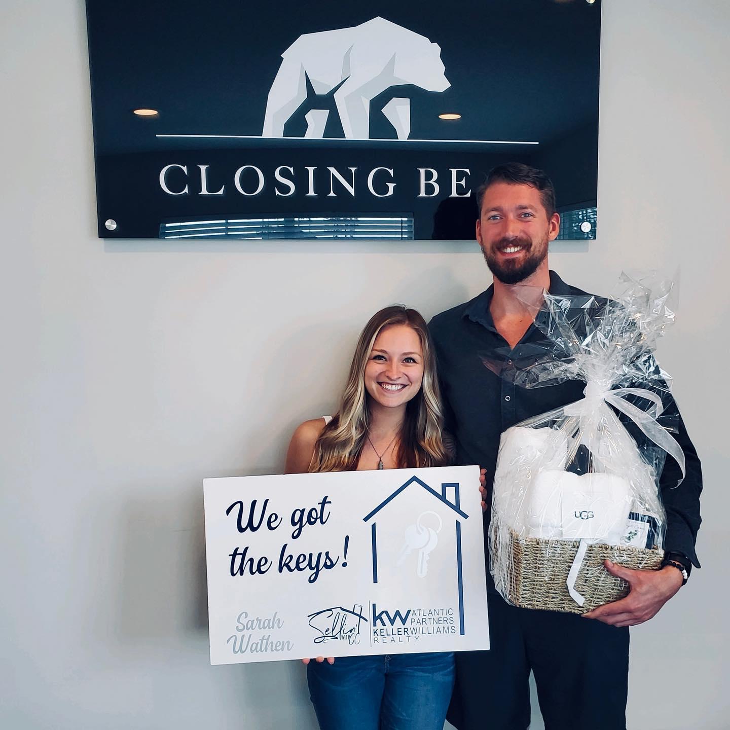 Home closing day on St Patricks Day, 2021