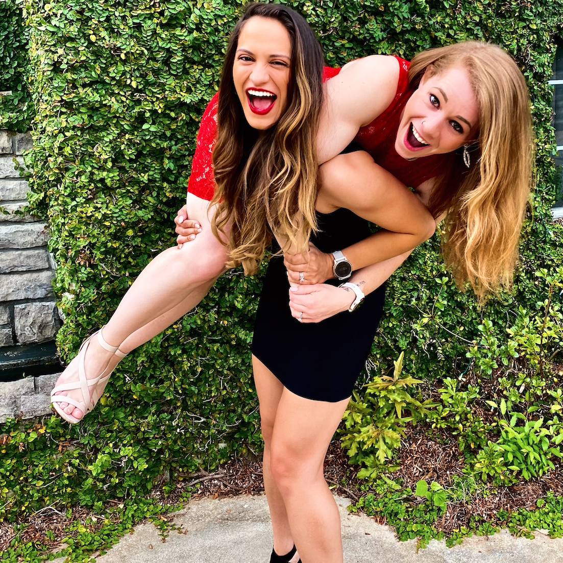 Clowning around at Grace & Kristy's wedding! It was such a beautiful wedding, such a fun event, and so great seeing friends // 29 May 2021