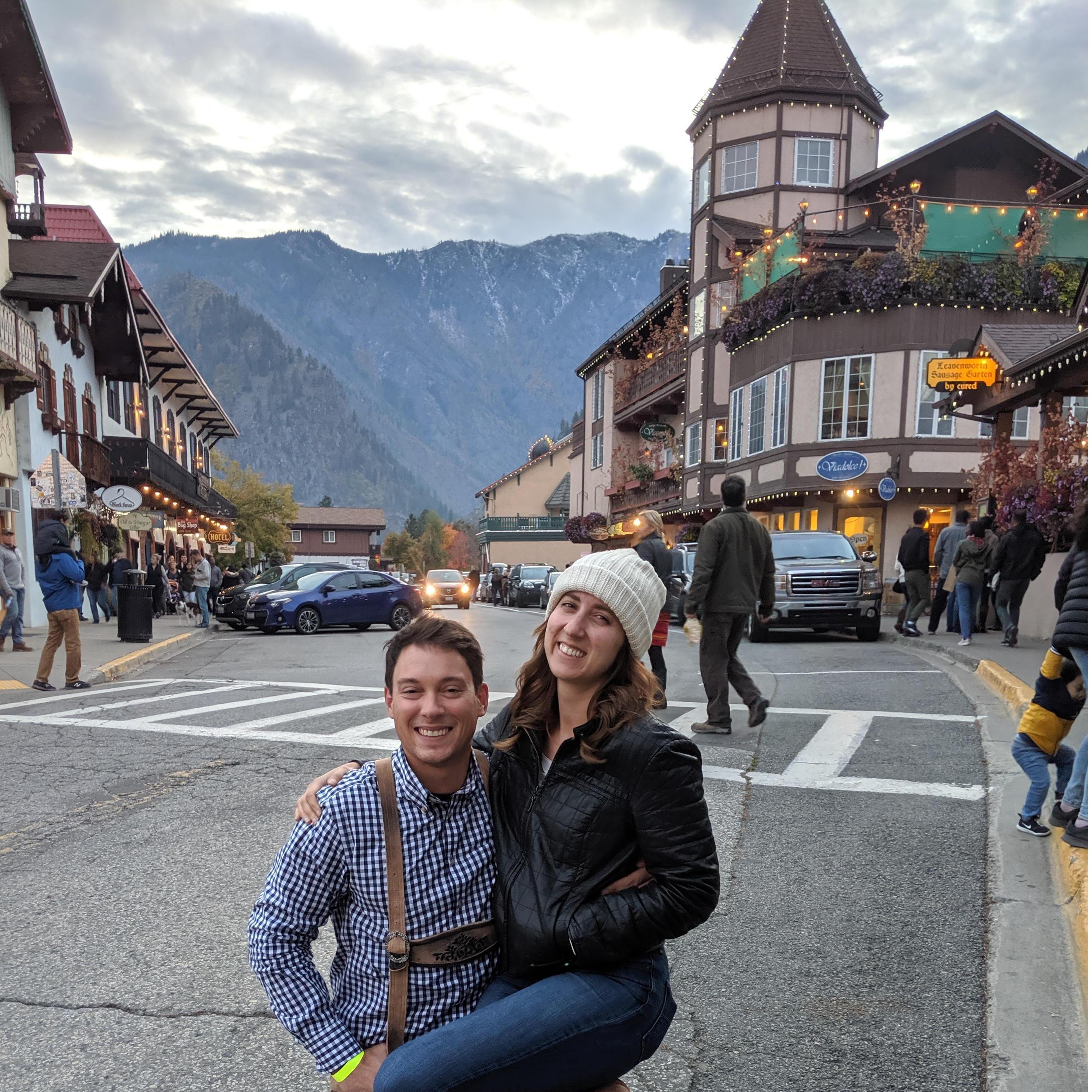 Annual Oktoberfest trip in Leavenworth, WA