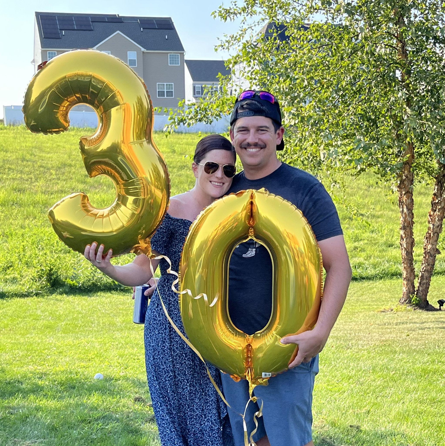 His 30th birthday party