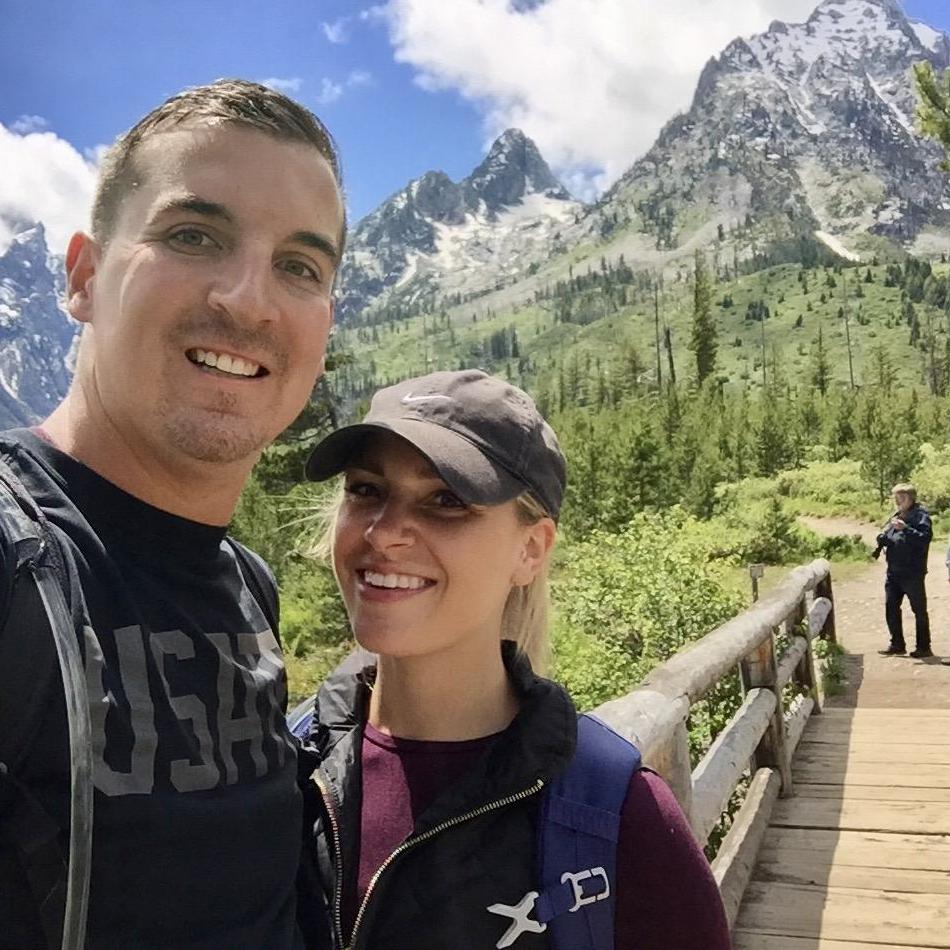 Our first big trip together! Grand Teton National Park was one stop on a long road trip and is still one of our favorite places.