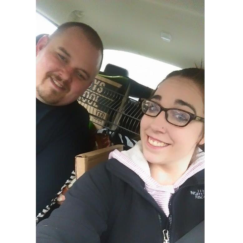 Moving into our first place together - 2015
