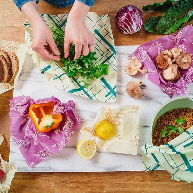 Bee's Wrap Variety Pack (2 Small, 2 Medium, 2 Large, 1 Bread)