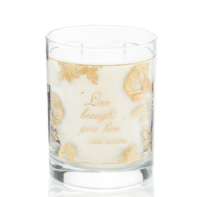 22K Gold James Baldwin "Love" Luxury Candle