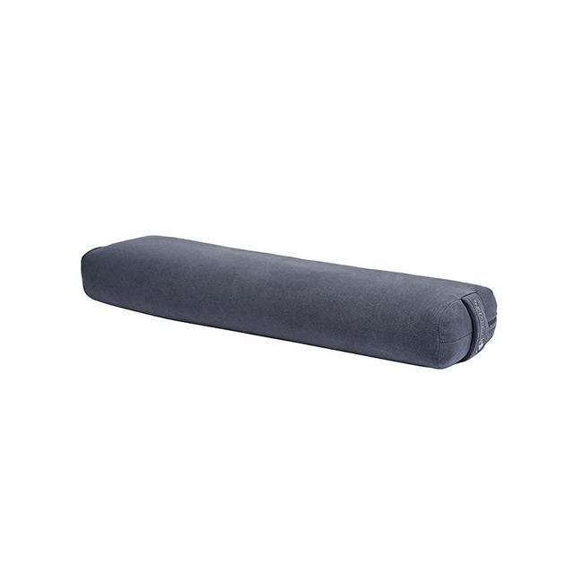 Manduka Enlight Yoga Bolster - Absorbent and Supportive, with Soft Microfiber Removable Cover