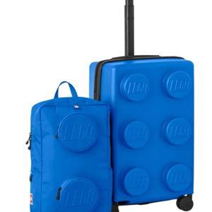Lego Expandable Carry-on & Backpack Luggage Set BLUE