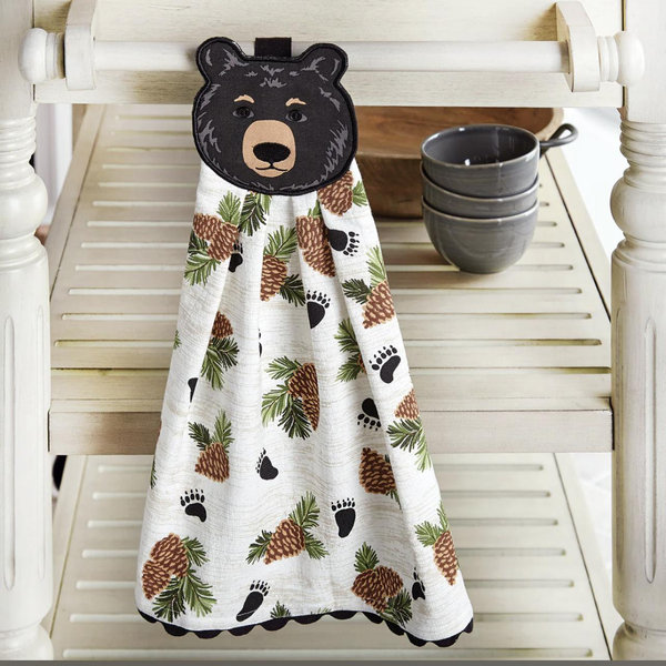 Bear Paws Cones Kitchen Towel- SALE