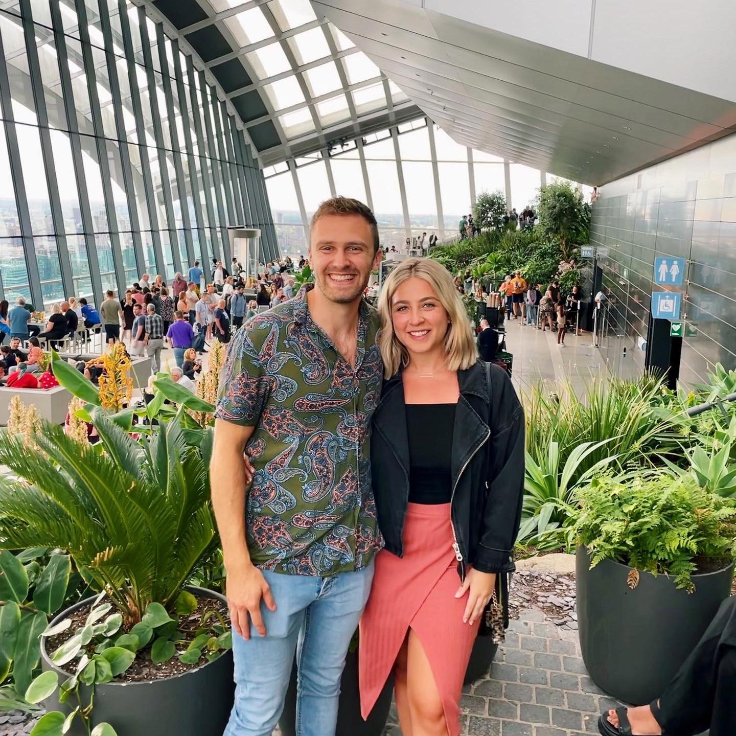 Rooftop garden in London!