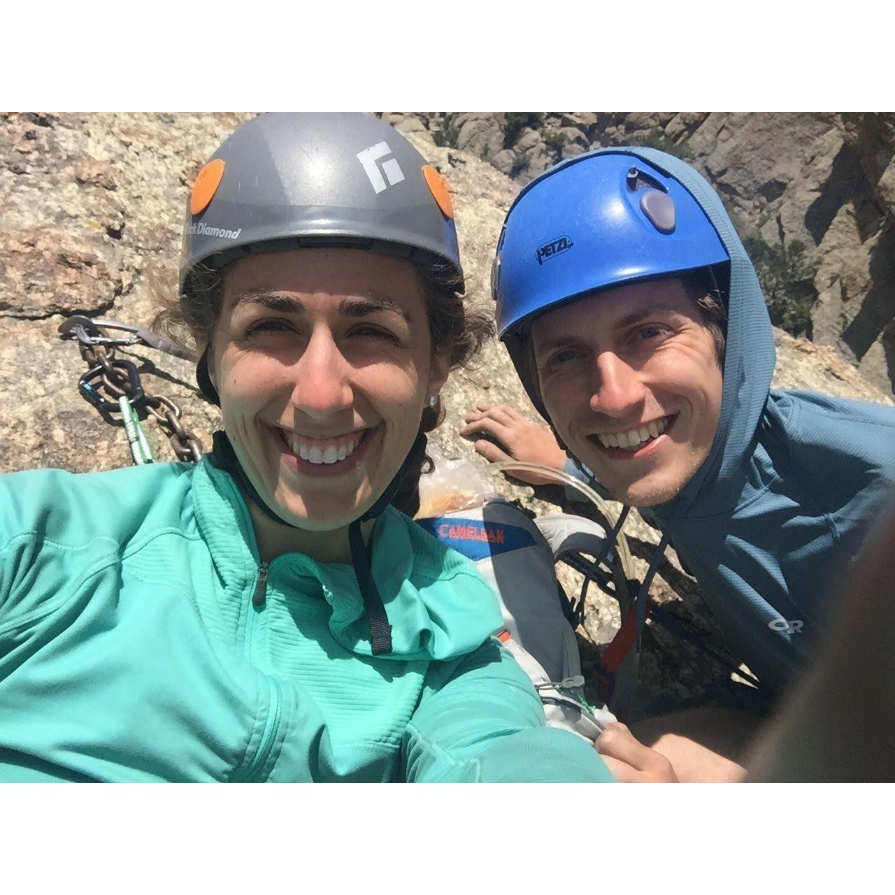 Climbing at City of Rocks, Idaho, 2017!