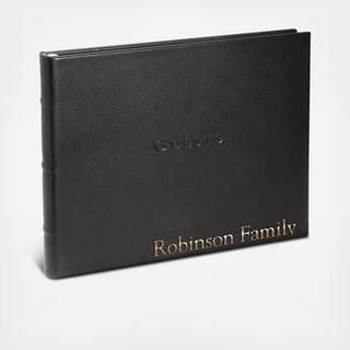 Personalized Calfskin Guestbook