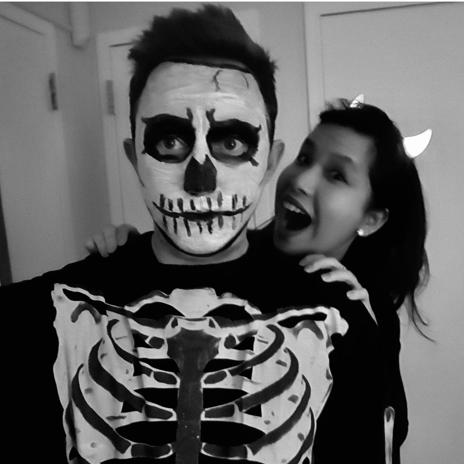 Our first Halloween in New York, October 2016