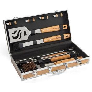 Bamboo 13-Piece Grilling Tool Set Cooking Accessory
