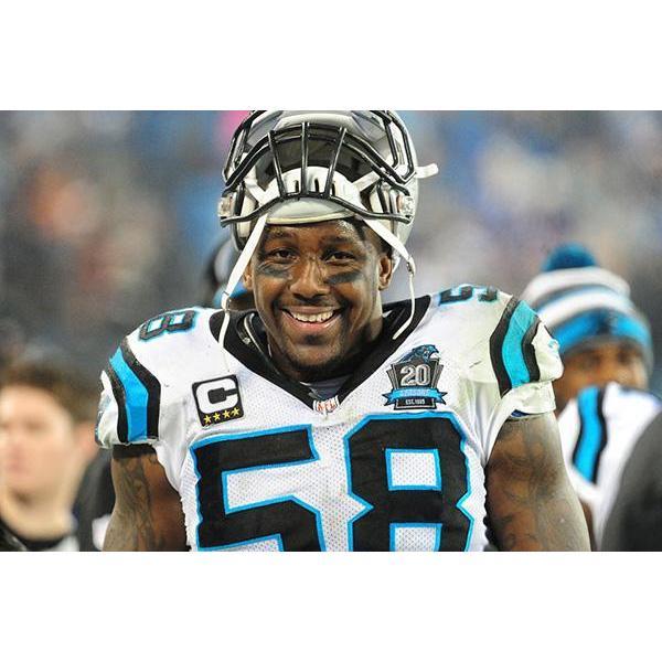 Cyteria's all time favorite Carolina Panther, Thomas Davis!