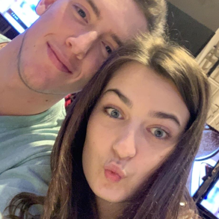 Our first date, Top Golf with our friends!
