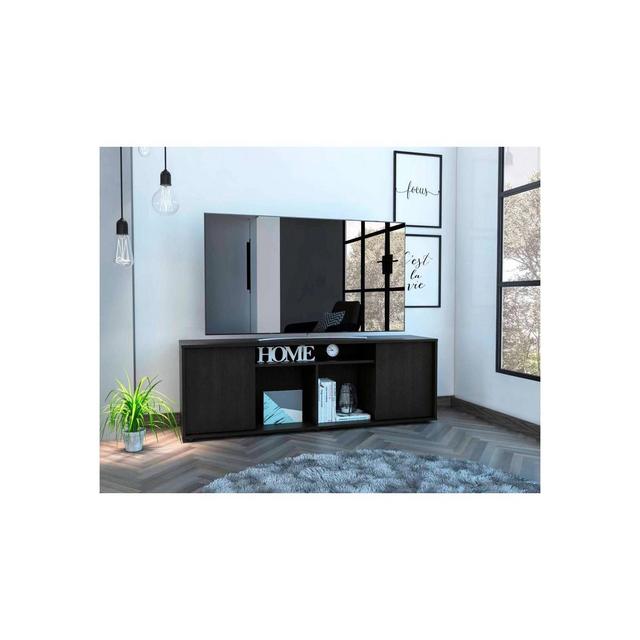 Bozeman TV Stand for TVs up to 60" Black - Boahaus