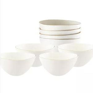 Abbesses Collection Small Bowls, Set of 8- Gold