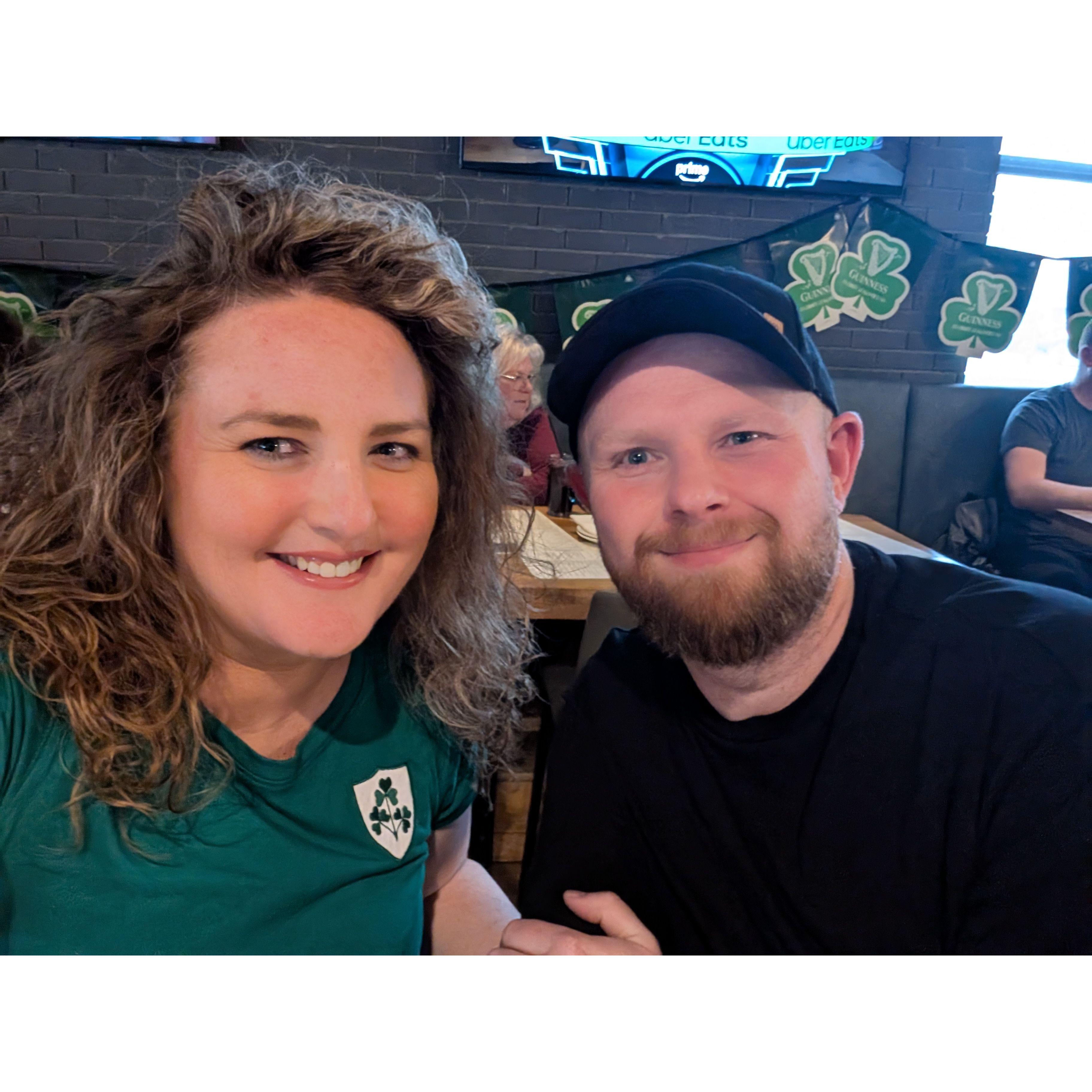 St Patrick's Day - Ron needs more green next year