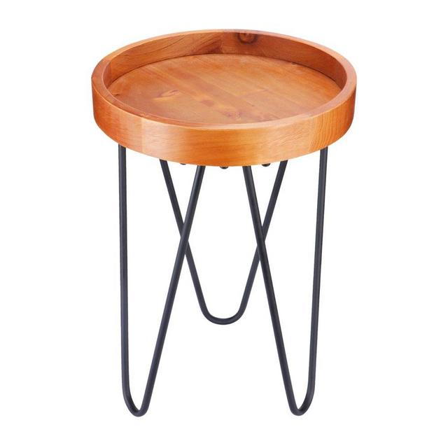 Better Homes & Gardens 18 in Cylinder Wood Plant Stand