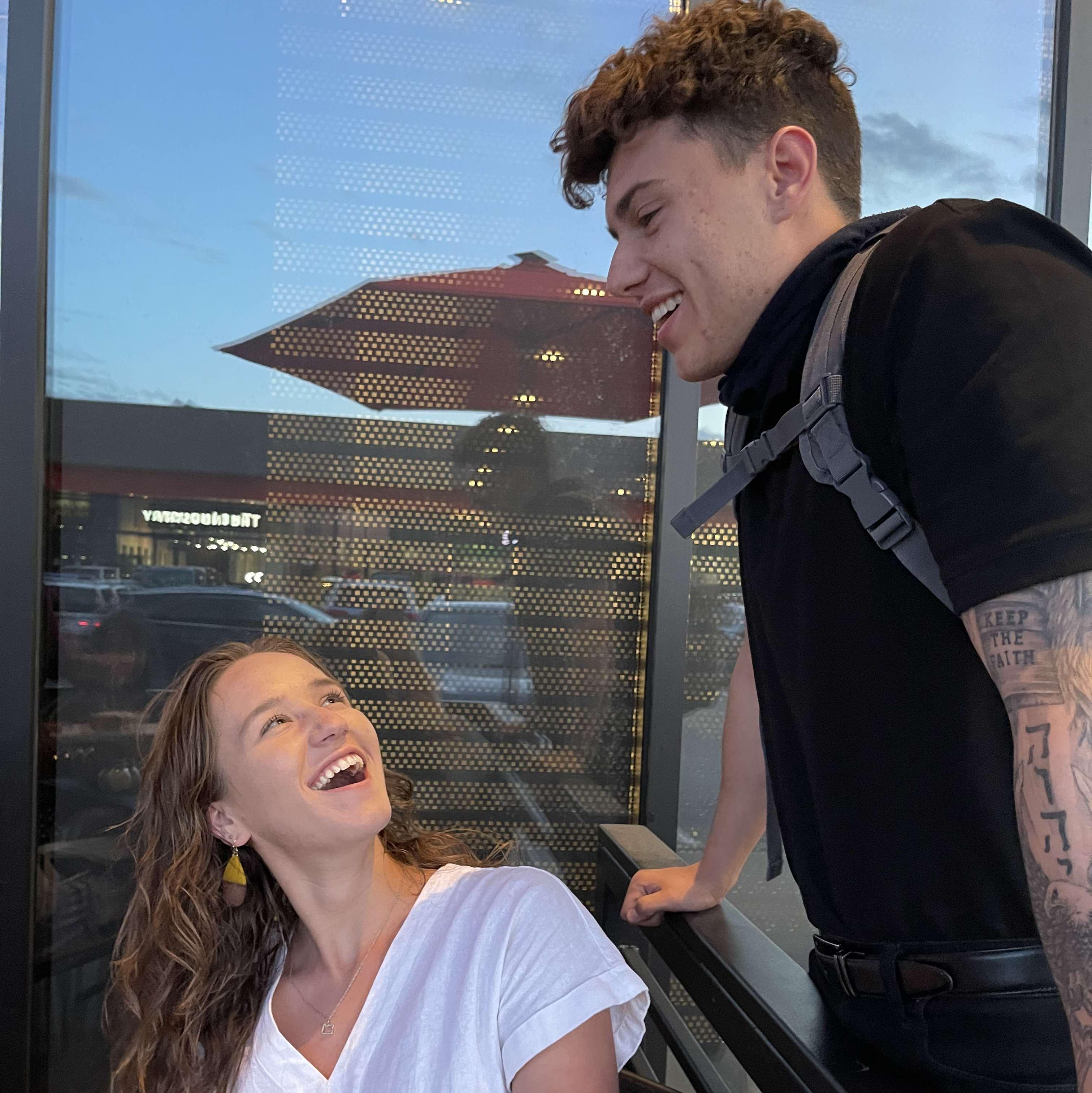 May, 2021 - During the second summer of long distance, Damon flew back to Denver, surprising me on my 20th birthday!