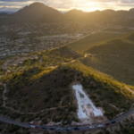 Enjoy the view from Sentinel Peak Park (“A” Mountain)