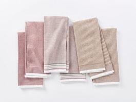 Organic Waffle Kitchen Towels, Set of 6