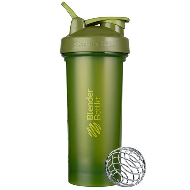 BlenderBottle Classic Shaker Bottle Perfect for Protein Shakes and Pre  Workout 20-Ounce Moss Green