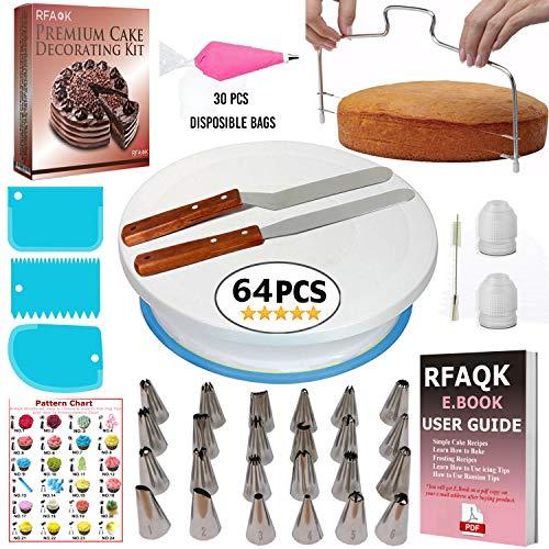 RFAQK Cake Decorating Supplies, 500 PCs Cake Decorating Kit 3