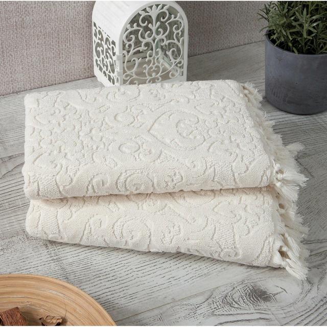 Jacksonport 2 Piece Turkish Cotton Bath Towel Set