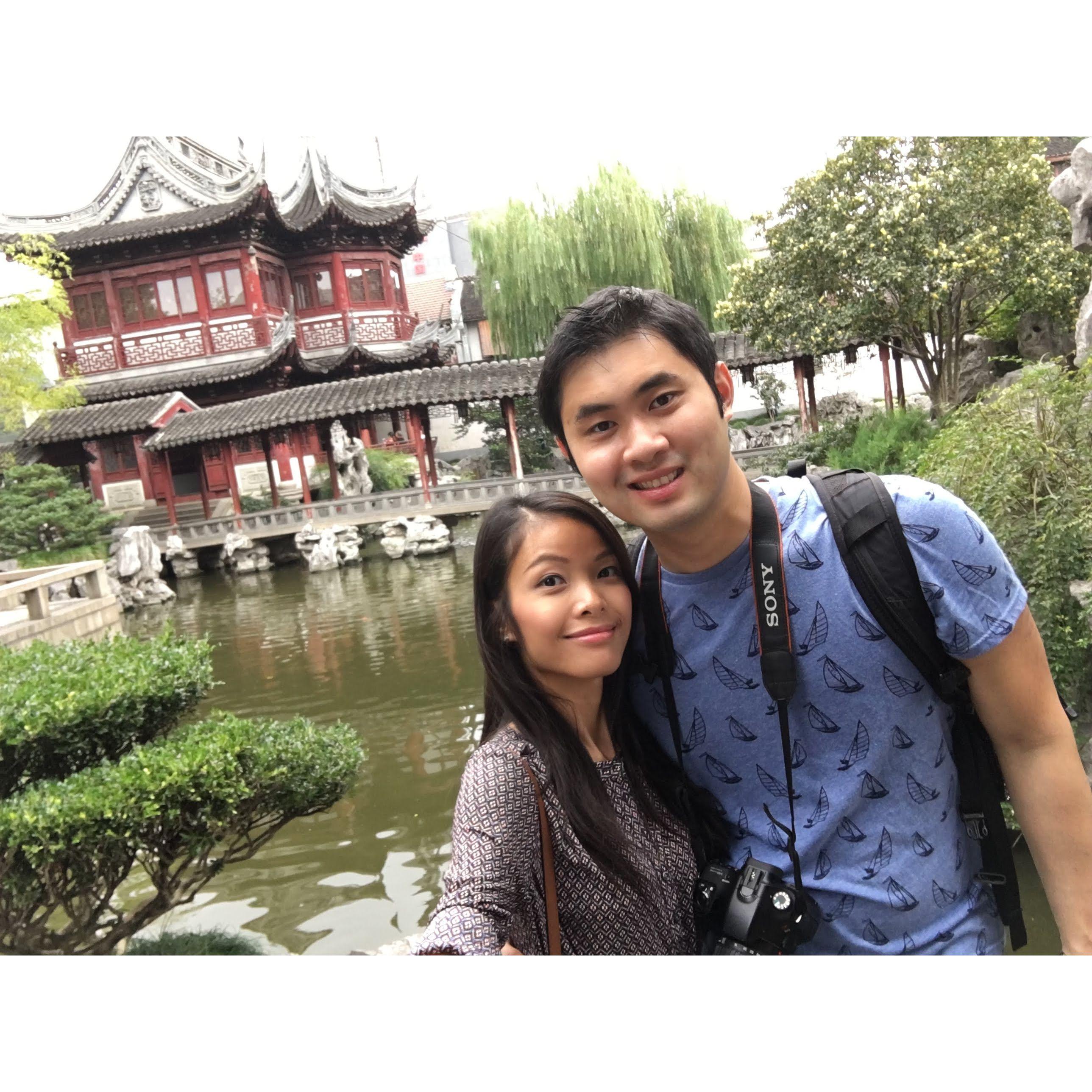 Relaxing in Shanghai!
