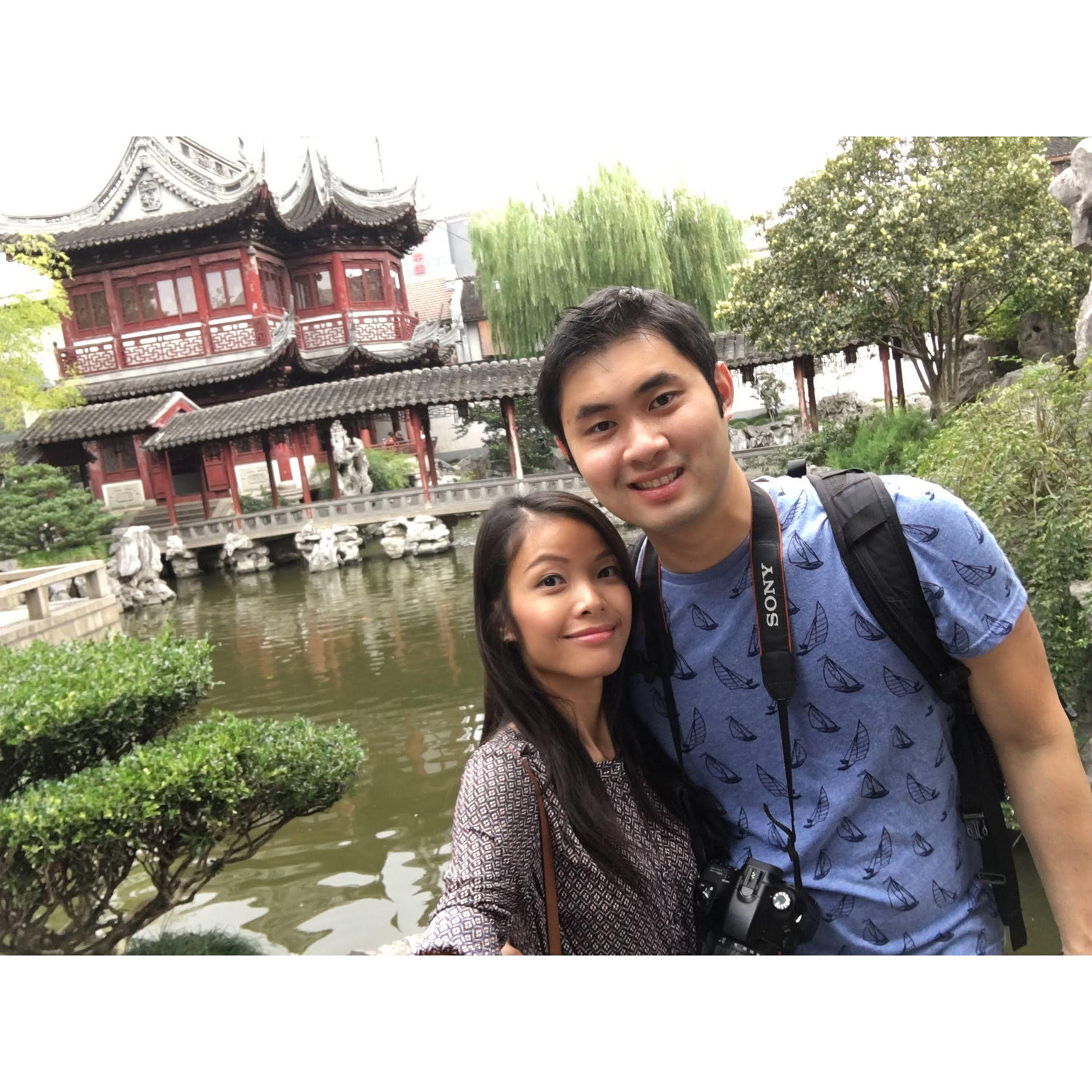 Relaxing in Shanghai!