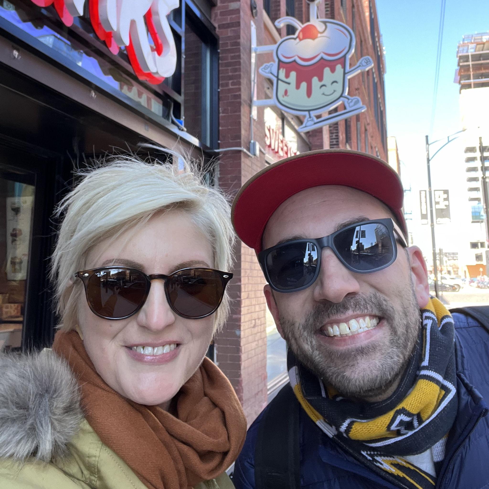 Jason took me to Chicago to see The Roots for my birthday...