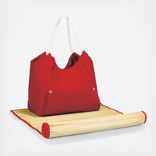 Cabo Beach Tote with Mat